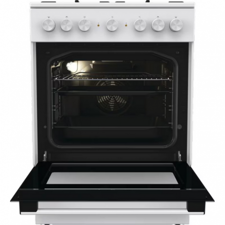 Gorenje GK6B43WD Κουζίνα 71lt με Εστίες Φυσικού Αερίου & Ρεύματος Π60εκ. Λευκή 034076101